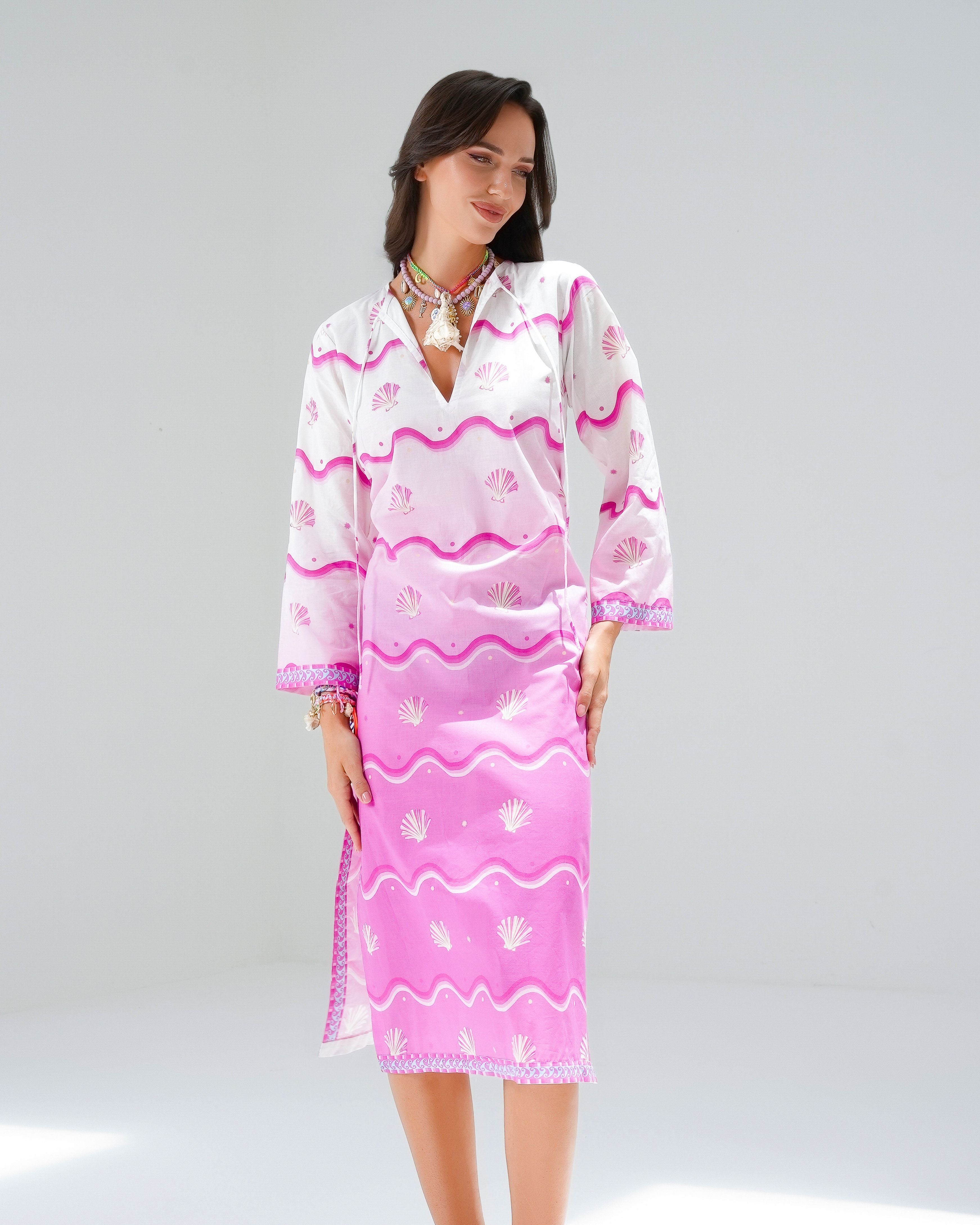 OMBRE SHELLY KAFTAN