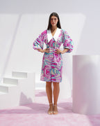 PANTERA COLLAR DRESS