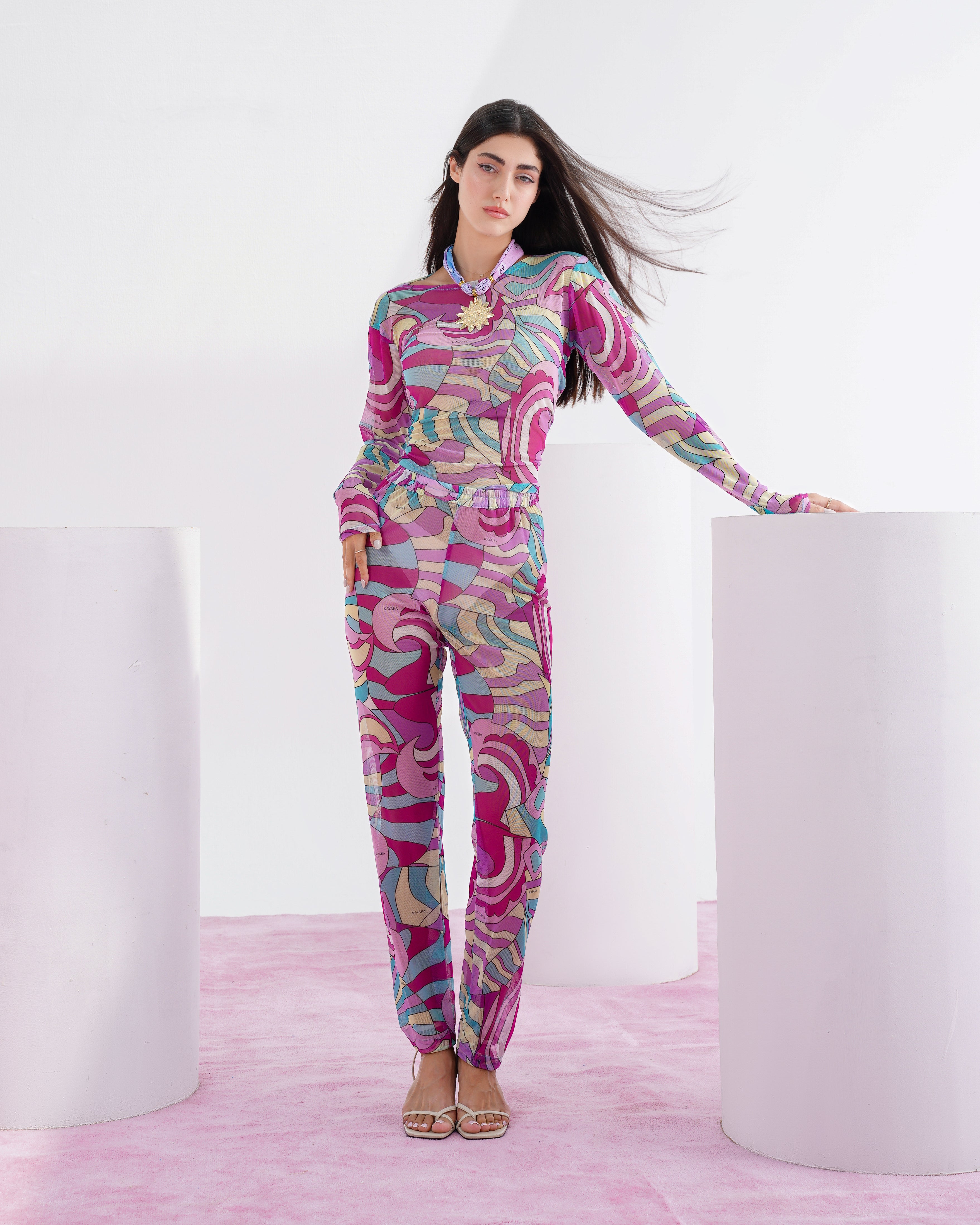 THE PANTERA MESH PANT SET
