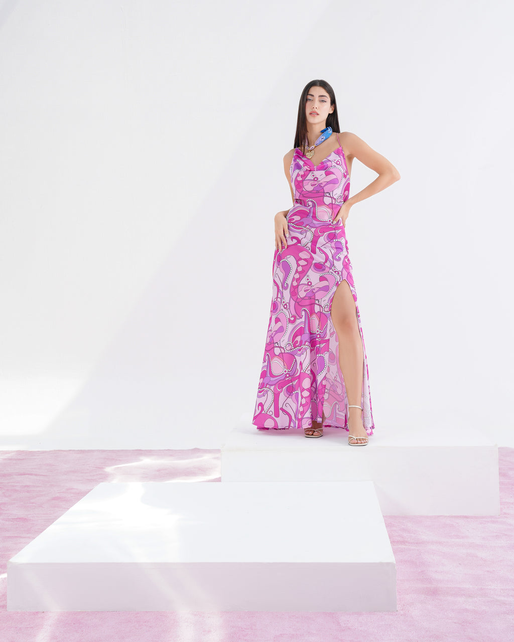 THE PINK KAYARA DRESS