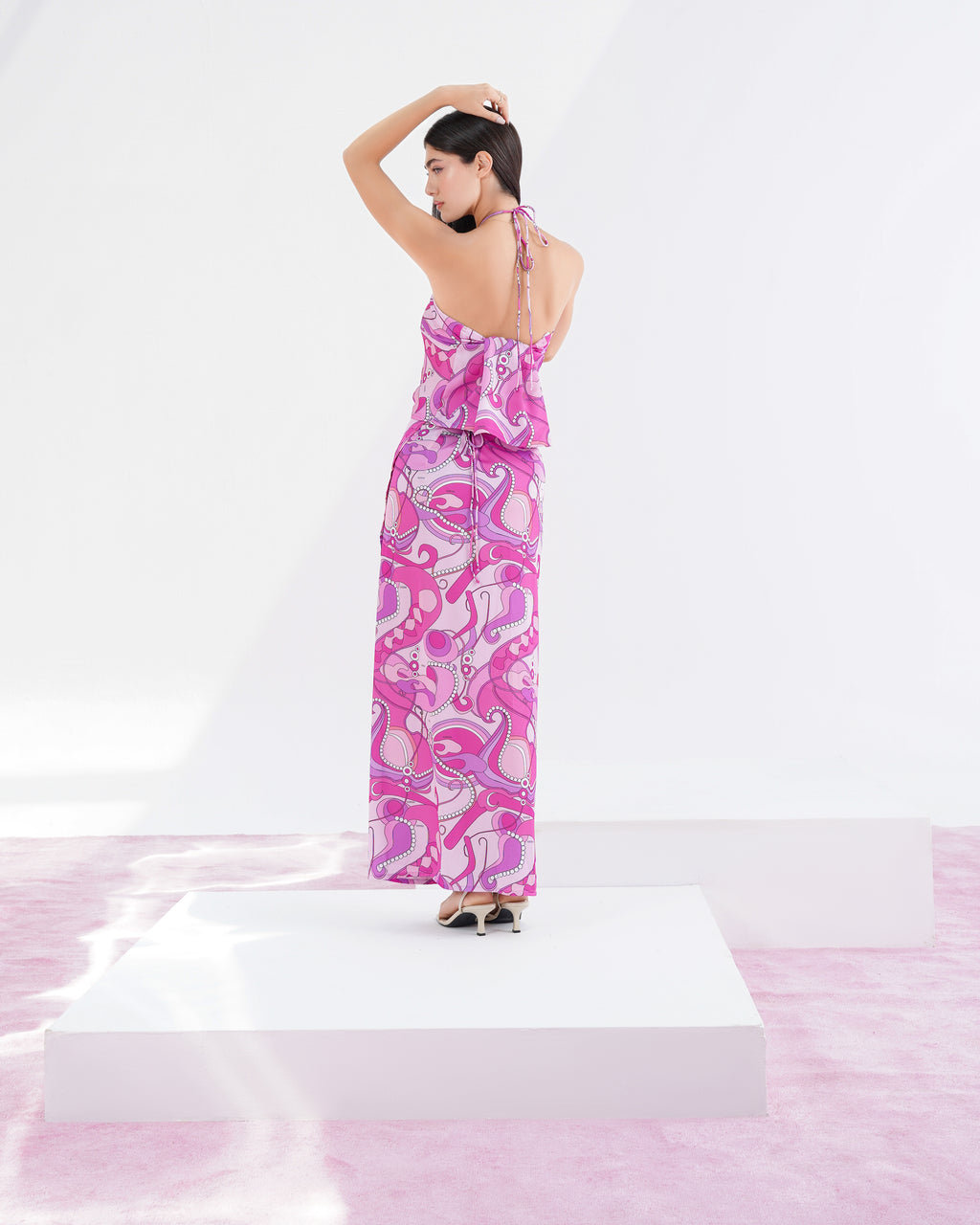 THE PINK KAYARA SKIRT SET